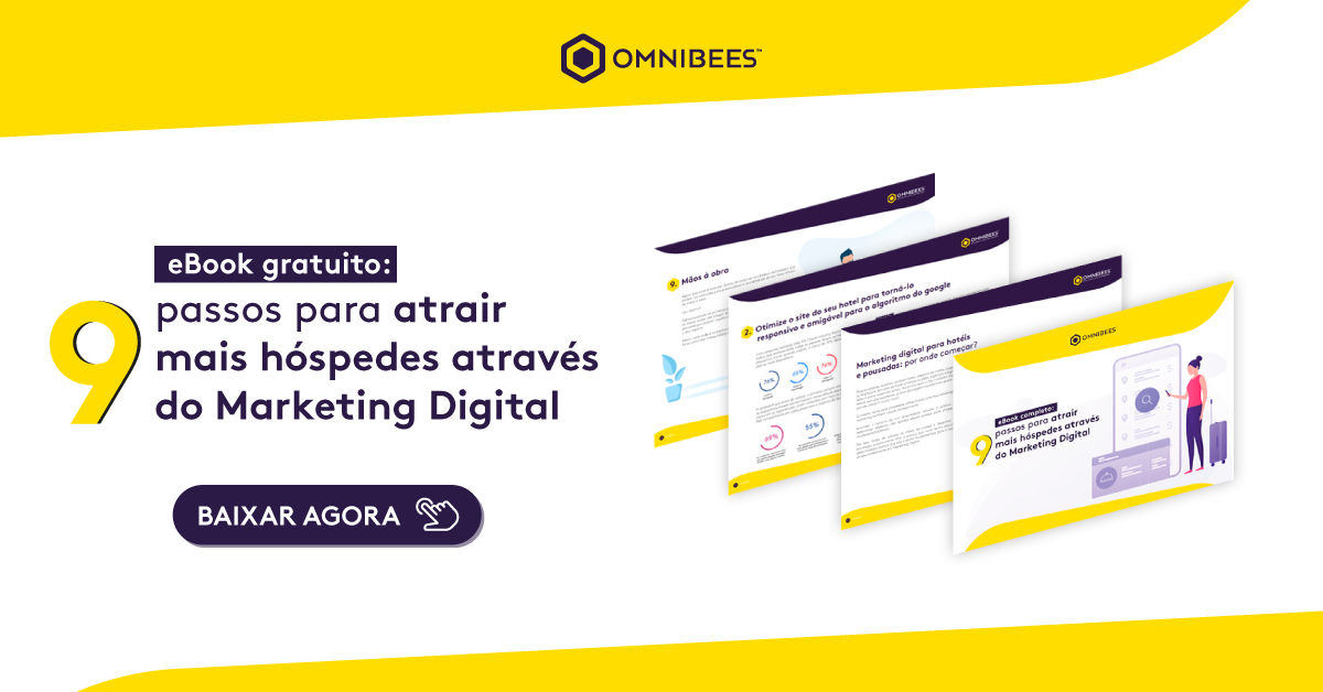 eBook gratuito: 9 passos para atrair mais hóspedes através do marketing digital